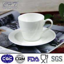 Custom printed bubble porcelain tea cup and saucer